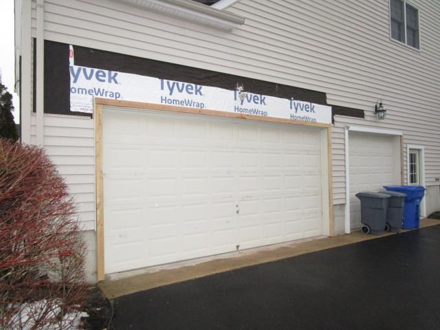 Shamong, NJ - Replaced garage beam header/garage door and all the rotten trim. Shamong, NJ - Replaced garage beam header/garage door and all the rotten trim.