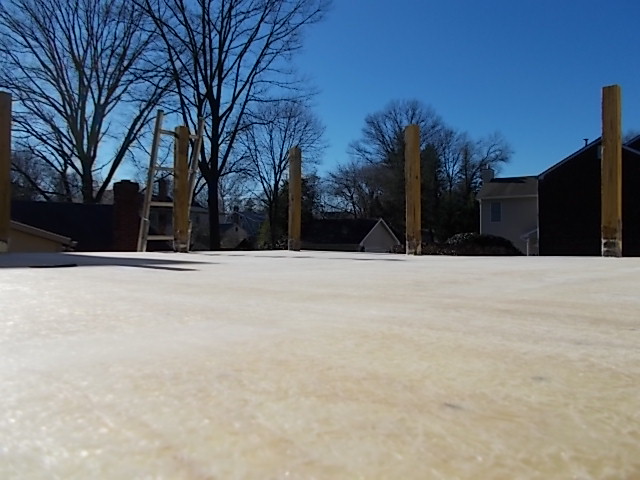 Haddonfield, NJ - Fiberglass roof deck in Haddonfield progressing well ! Base coats of fiberglass have been applied and sanded, ready for color gel to be added today. Check back for more updates ! Haddonfield, NJ - Fiberglass roof deck in Haddonfield progressing well ! Base coats of fiberglass have been applied and sanded, ready for color gel to be added today. Check back for more updates !