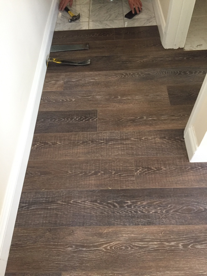 Haddonfield, NJ - Coretec luxury vinyl plank. Haddonfield, NJ - Coretec luxury vinyl plank.