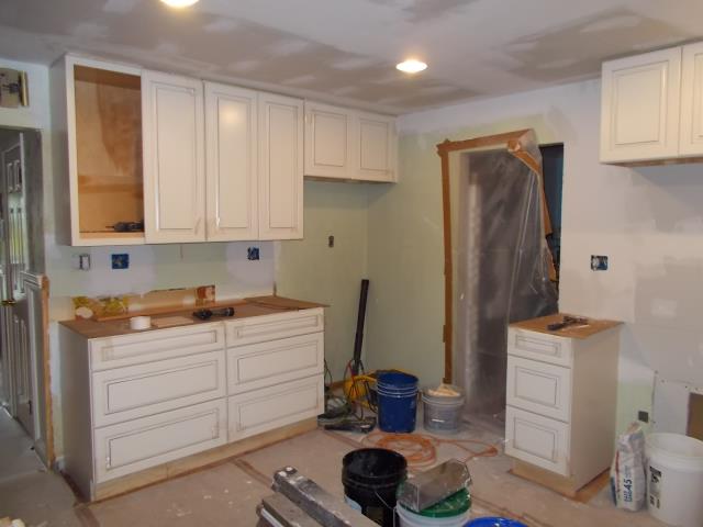 Marlton, NJ - Kitchen cabinet installation has begun in our Marlton kitchen project ! Marlton, NJ - Kitchen cabinet installation has begun in our Marlton kitchen project !