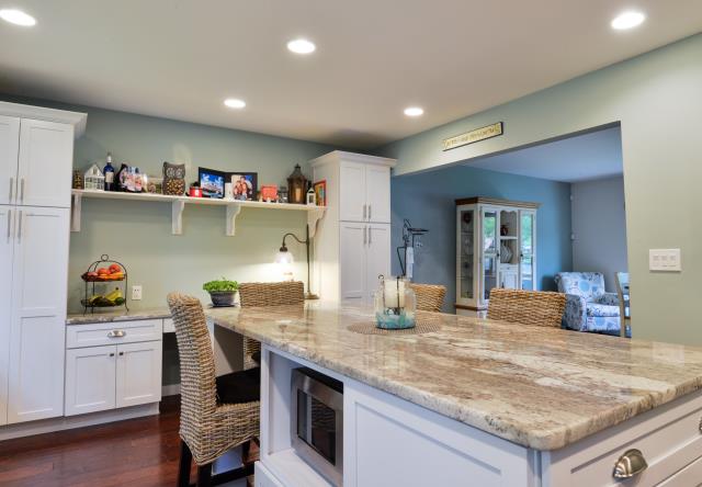 Cherry Hill, NJ - I love the extra storage pantries and desk area built in to this Cherry Hil kitchen. Cherry Hill, NJ - I love the extra storage pantries and desk area built in to this Cherry Hil kitchen.