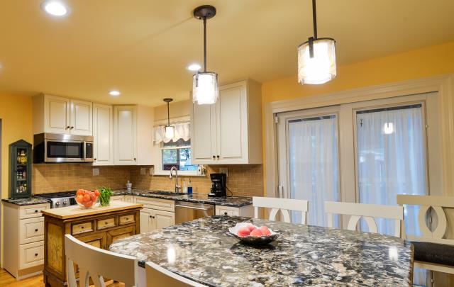 Marlton, NJ - Our Marlton kitchen project looking fantastic, great selections by our homeowners, and terrific work from Nuss' carpenters ! We love the Cambria tops on the island and cabinets ! Marlton, NJ - Our Marlton kitchen project looking fantastic, great selections by our homeowners, and terrific work from Nuss' carpenters ! We love the Cambria tops on the island and cabinets !