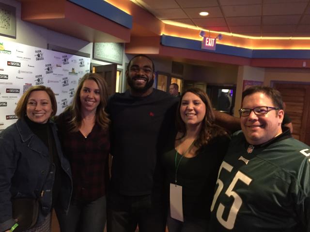 Cherry Hill, NJ - Nuss Construction is proud to once again be the lead sponsor for Bowl with the Birds, and our gracious host #55 Brandon Graham, Defensive End for the Philadelphia Eagles ! Cherry Hill, NJ - Nuss Construction is proud to once again be the lead sponsor for Bowl with the Birds, and our gracious host #55 Brandon Graham, Defensive End for the Philadelphia Eagles !