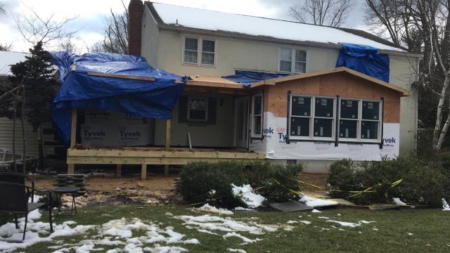 Moorestown, NJ - On our Moorestown addition and deck project, framing is nearing completion ! Check back for more updates ! Moorestown, NJ - On our Moorestown addition and deck project, framing is nearing completion ! Check back for more updates !