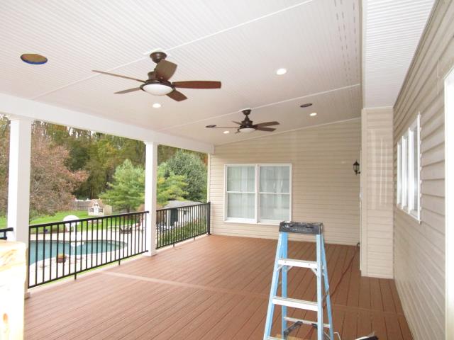 Mount Laurel, NJ - More great progress from our large deck project in Mt. Laurel. Keep checking back for more updates ! Mount Laurel, NJ - More great progress from our large deck project in Mt. Laurel. Keep checking back for more updates !