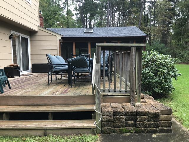 Medford, NJ - Next week we begin building NEW DECK with Timber Tech in this Medford backyard. Check back for more updates ! Fire pit in time for Christmas ! Medford, NJ - Next week we begin building NEW DECK with Timber Tech in this Medford backyard. Check back for more updates ! Fire pit in time for Christmas !