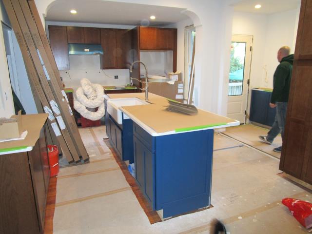 Collingswood, NJ - (2 of 2) At our Collingswood project, we are nearing completion. We added a 2nd floor bath, added a 1st floor powder room (shown, with antique chair rail and base trim tiles), moved the kitchen and brought the laundry room up from the basement to the first floor. Collingswood, NJ - (2 of 2) At our Collingswood project, we are nearing completion. We added a 2nd floor bath, added a 1st floor powder room (shown, with antique chair rail and base trim tiles), moved the kitchen and brought the laundry room up from the basement to the first floor.