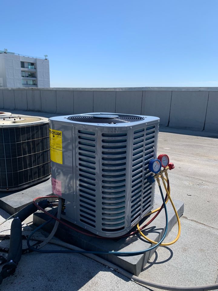 Condenser Insulation. AC Service. West Hollywood