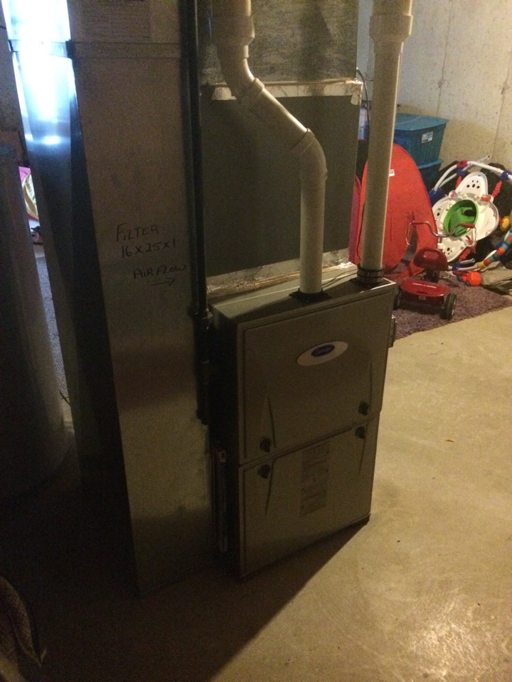 Another fine Southport furnace installation!