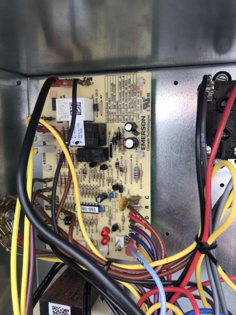 Our Compton area commercial AC technician returned to a rental store to install a new circuit board and temperature sensors. He also finishing charging the system with 410 refrigerant. Tested and ran system, confirmed the Ruud unit was operational again. Changed batteries on the thermostat.