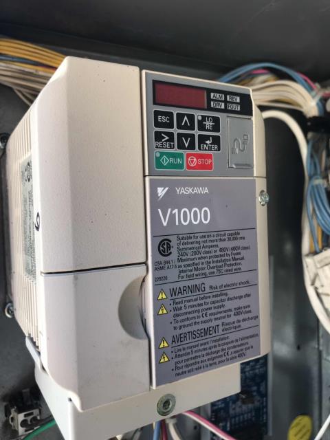 Arrived at a home goods store in San Joaquin County to complete their major AC maintenance. While checking in with the manager, our technician was alerted to an issue with unit #6 that services the offices. Brought all supplies up to the roof for maintenance and started services on #6 to help relieve the store. Found that the VFD had gone into alarm. Cycled the unit, brought back online and all parts were operating normally except for the VFD which went back into alarm. VFD has overheated and will need to be replaced. Bypassed VFD temporarily to bring #6 online again. Continued with the maintenance, service all remaining units and completing PM checklist. Will quote VFD replacement to customer.
