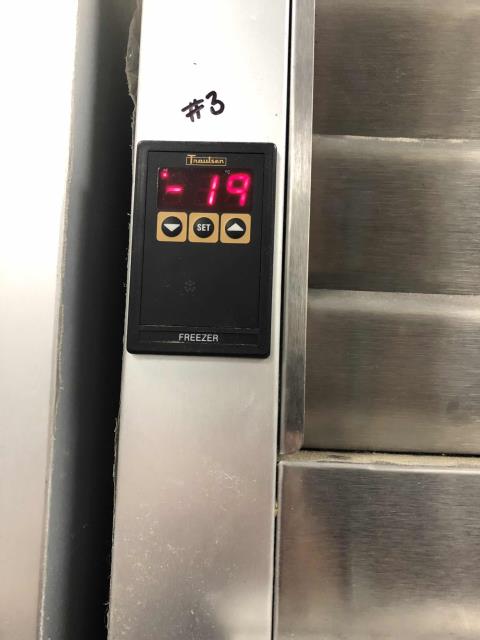 Responded to an emergency request from one of our commercial customers in Fair Oaks California. One of their Traulsen freezers was not going into proper defrost or so the employees thought. After troubleshooting the system, our tech found that the unit was hitting proper defrost and standard temperatures, but that the display was faulty and not showing the temperatures correctly. Will source and order a new display for the freezer. Unit is functional and can be used to store product in the meantime. 