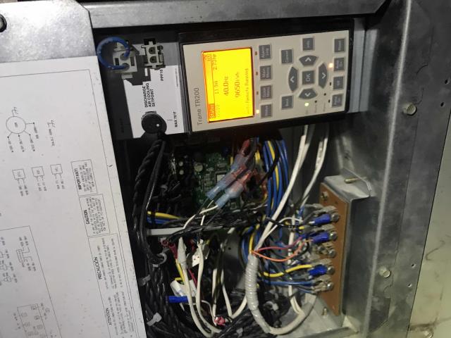 Glendale, CA - Our Glendale California commercial HVAC tech returned to a retailer to complete needed repairs. Their VFD in the air handler had gone into alarm due to a high amperage reading. Our technician troubleshooted the low voltage wiring and worked through the VFD settings, finding the parameters off and issues with the wiring. After resolving both issues and resetting the VFD, the technician restarted the unit and confirmed site was cooling again. Checked in with employees to confirm they were comfortable again. Glendale, CA - Our Glendale California commercial HVAC tech returned to a retailer to complete needed repairs. Their VFD in the air handler had gone into alarm due to a high amperage reading. Our technician troubleshooted the low voltage wiring and worked through the VFD settings, finding the parameters off and issues with the wiring. After resolving both issues and resetting the VFD, the technician restarted the unit and confirmed site was cooling again. Checked in with employees to confirm they were comfortable again.