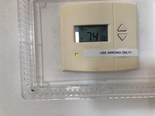 An office park in LA county reported two of their AC thermostats not working. The site had purchased two NEST t-stats and asked if we would install them in place of the faulty ones. After confirming both old thermostats were no longer holding their programming, our technician removed them and installed the new NEST stats, reviewing operations with the staff for future use.