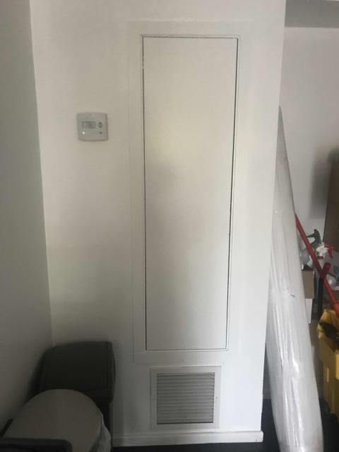 Returned to a commercial property on Melrose Avenue in LA to complete approved repairs on their air conditioner. After checking in with onsite management, our technician proceeded, defrosting the coil and relocating the thermostat to better read site temperatures. Confirmed system operational again and affected space comfortable.