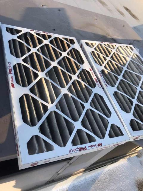 A chiropractor's office in Rancho Cucamonga CA was scheduled for A/C maintenance today. All belts were inspected, air filters changed and heating components tested. No issues to report at this time.