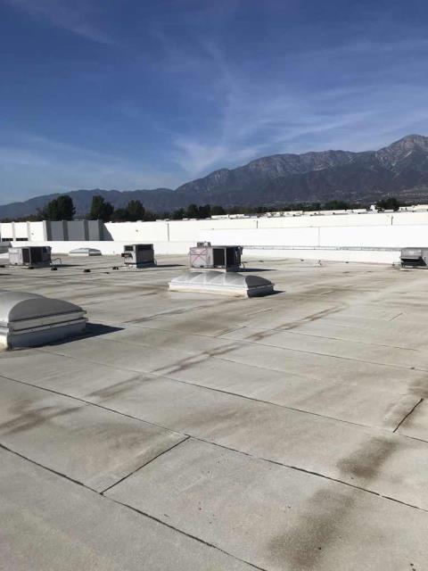 Approved HVAC repairs scheduled today at an office building in Rancho Cucamonga, California. Two Carrier air conditioners needed work done: one rooftop system needed a new duct detector wired in, and a second system needed a new thermostat. After completing both repairs, our tech confirmed all operations were normal again. Job complete. 