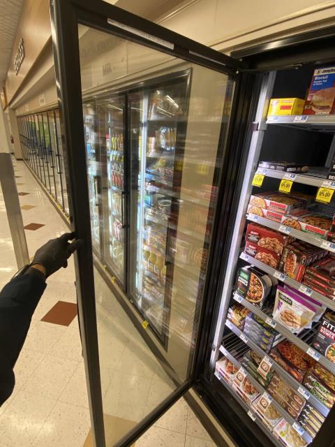 Our refrigeration technician completed approved repairs at a pharmacy in Menifee, California, on a freezer system. The freezer doors needed new gaskets, an issue that had been found on the previous maintenance. All new gaskets have been installed and the doors are closing correctly.