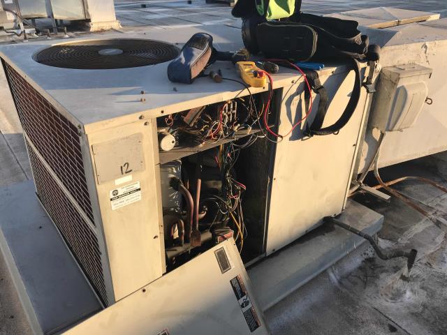 A/C technician was sent to Firehouse Plaza to inspect 4 ton package unit manufactured by Bryant. Complaint was for no heat. HVAC tech found blown fuse. He replaced fuse and tighten all electrical connections. Unit is very old and would be a good candidate for new unit installation.