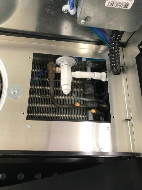 San Diego, CA - Refrigeration technician received a call from a drug store to install a new thermostat and solenoid valve on a Zero Zone walk in cooler. System was still not operating after completion of these two tasks, so technician troubleshot the unit and found that the filter drier and the power head on the TXV needed to be replaced. After replacement of these two parts the cooler was restored to proper operation. San Diego, CA - Refrigeration technician received a call from a drug store to install a new thermostat and solenoid valve on a Zero Zone walk in cooler. System was still not operating after completion of these two tasks, so technician troubleshot the unit and found that the filter drier and the power head on the TXV needed to be replaced. After replacement of these two parts the cooler was restored to proper operation.
