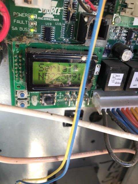 Bakersfield, CA - AC technician was dispatched to a approved job at a pharmacy chain store in Kern County. The tech troubleshooted with the manufacturer to resolve multiple sensor faults on the #3 York unit. Updated the firmware for the control board and cleared all faults. Air conditioner operating at full capacity again, cooling at 72 degrees. Bakersfield, CA - AC technician was dispatched to a approved job at a pharmacy chain store in Kern County. The tech troubleshooted with the manufacturer to resolve multiple sensor faults on the #3 York unit. Updated the firmware for the control board and cleared all faults. Air conditioner operating at full capacity again, cooling at 72 degrees.