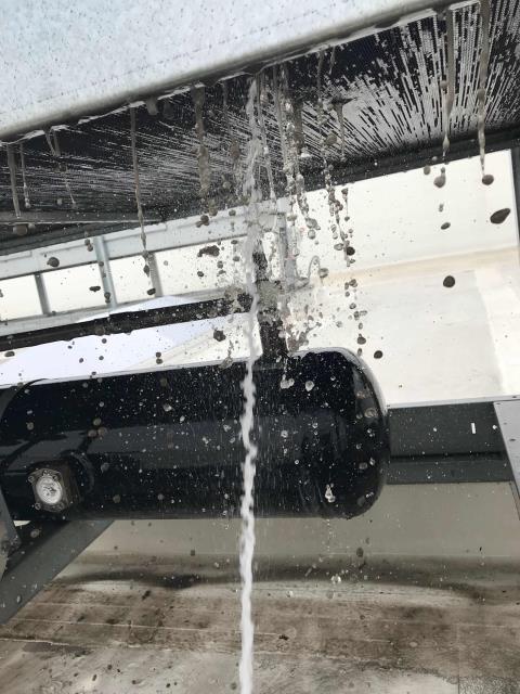 Folsom area technician arrived at a grocery store to start performing full spring maintenance.  Multiple day project for large location. Began coil washing, flushing drain and traps, and inspecting equipment. Will return to complete PM. 