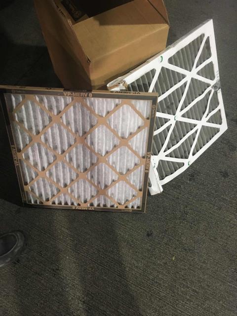 Glendale, CA - RESSAC tech dispatched for a routine a/c maintenance at a beauty supply shop in Los Angeles county. Filters and belts were changed, photos of dated filters and cleaned coils taken. Found the Trane split system low on refrigerant. Noted and will quote to the customer. Glendale, CA - RESSAC tech dispatched for a routine a/c maintenance at a beauty supply shop in Los Angeles county. Filters and belts were changed, photos of dated filters and cleaned coils taken. Found the Trane split system low on refrigerant. Noted and will quote to the customer.