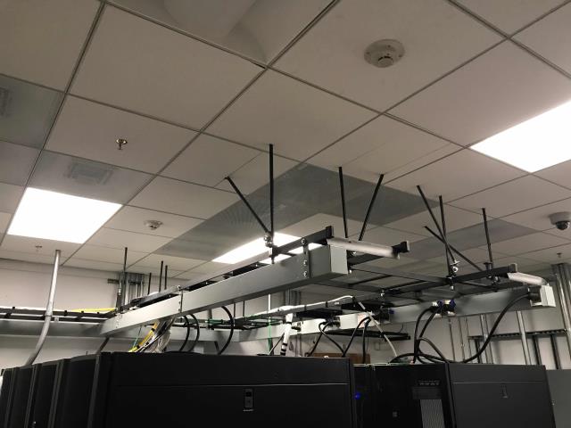 Corporate office headquarters for a shoe company in Costa Mesa was scheduled for a HVAC survey to discuss a closed return system. Met with the customer, surveying the room and checking for outside air infiltration (none found). Did find plugged filter medium that he was able to replace. System otherwise OK, recommended no major changes to current design as that would increase the static pressure. Found minor issue with secondary drain pain, will quote to correct flow separate from this survey.