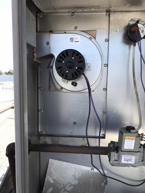 Returned to a personal transportation business in Sacramento, California, to perform approved work. Our technician had to replace the inducer draft motor on a 5 ton York AC. Cycled and tested system after repairs, all in good shape and site warm again.