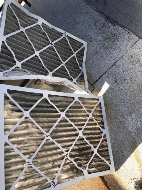 Scheduled air conditioning maintenance at a clothing retailer on Melrose  Avenue in West Hollywood. Performed standard 180 checkup and swapped in new filters. Just one ICP package unit, in good working order and no deficiencies to report.