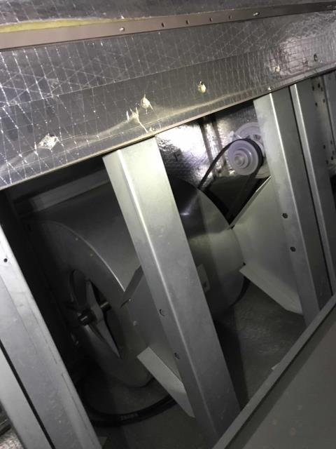 Glendale, CA - An international retailer in Glendale, California, reported a strong odor coming from the AC vent. Upon arrival, technician inspected equipment. Minor issues resolved including loose belt and old filters. Noted that the fresh air vent for the unit was located in an alley near where the trash bins were kept. Added deodorizer to the system. Was unable to notice any smell while onsite, will monitor but deodorizer and new filters should assist with intermittent issue. Glendale, CA - An international retailer in Glendale, California, reported a strong odor coming from the AC vent. Upon arrival, technician inspected equipment. Minor issues resolved including loose belt and old filters. Noted that the fresh air vent for the unit was located in an alley near where the trash bins were kept. Added deodorizer to the system. Was unable to notice any smell while onsite, will monitor but deodorizer and new filters should assist with intermittent issue.