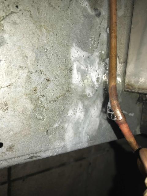 Riverside, CA - Returned to a restaurant in Riverside, CA, to repair a 3 door freezer that had a refrigerant leak at the filter drier. After completing refrigerant repairs, tech also replaced the controller.Tested and cycled unit, repairs complete and freezer functional again. Riverside, CA - Returned to a restaurant in Riverside, CA, to repair a 3 door freezer that had a refrigerant leak at the filter drier. After completing refrigerant repairs, tech also replaced the controller.Tested and cycled unit, repairs complete and freezer functional again.
