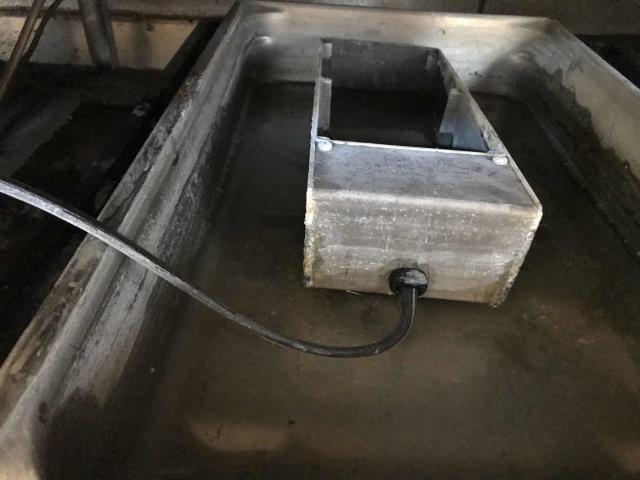 Manhattan Beach, CA - A juice bar in Manhattan Beach, California, requested service for their walk-in cooler that was leaking water. Tech arrived onsite and inspected the True cooler. Technician found the condensate pan full and the line clogged. After clearing the clogged, tested drainage and confirmed clear. Also found that the drain heater was defective, causing initial icing backup. Will quote for drain heater replacement to customer. Manhattan Beach, CA - A juice bar in Manhattan Beach, California, requested service for their walk-in cooler that was leaking water. Tech arrived onsite and inspected the True cooler. Technician found the condensate pan full and the line clogged. After clearing the clogged, tested drainage and confirmed clear. Also found that the drain heater was defective, causing initial icing backup. Will quote for drain heater replacement to customer.