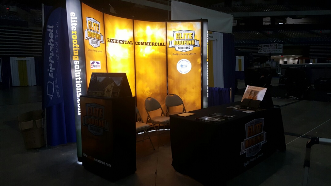 San Antonio, TX - Set up for the San Antonio Home Show at the Alamo Dome, featuring the GAF product line up including Timberline. Also on hand is a selection of metal roofing, products, tile and Duro-Last for our commercial clients. Here to assist in all your roofing needs including storm damage, maintenance and insurance claims San Antonio, TX - Set up for the San Antonio Home Show at the Alamo Dome, featuring the GAF product line up including Timberline. Also on hand is a selection of metal roofing, products, tile and Duro-Last for our commercial clients. Here to assist in all your roofing needs including storm damage, maintenance and insurance claims