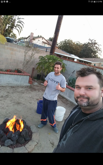 Installing Gas line to fire pit from garage