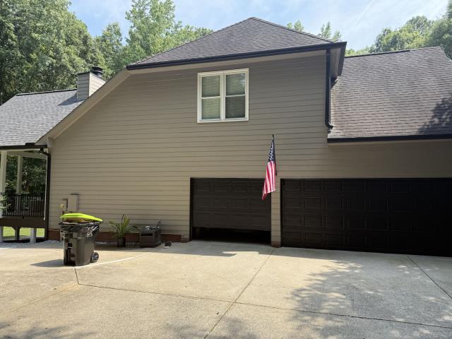 
We painted the exterior of a house in Fayetteville, Ga.
