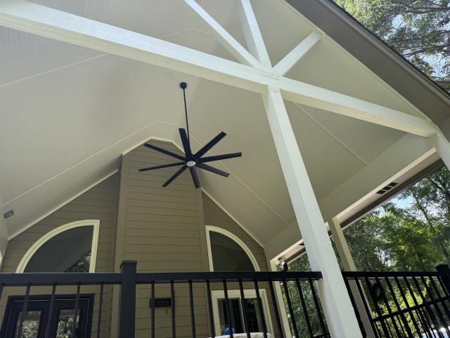 
We painted the exterior of a house in Fayetteville, Ga.