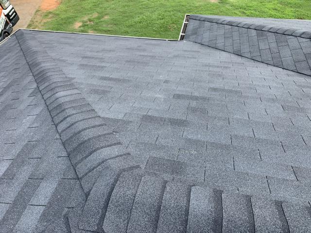 
We replaced a roof on a house in Powder Springs, Ga.