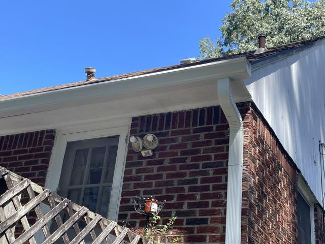 We replaced the gutters on a house in Atlanta, Ga