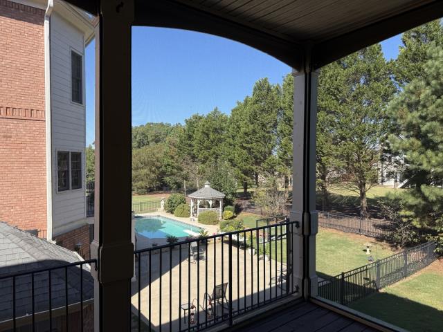 We screened in two balconies and installed a screen door on a house in Villa Rica, Ga. 