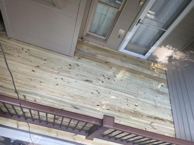 We replaced the deck on a property in Atlanta, Ga. 