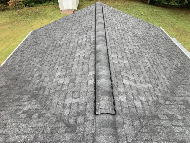  We replaced the roof on a house in College Park, Ga. 