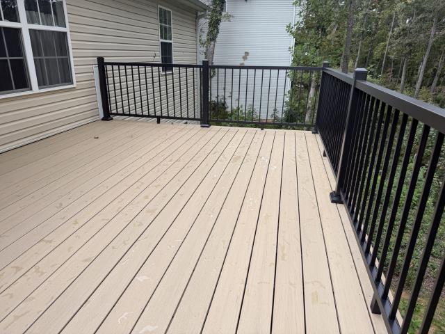  We replaced the deck on a house in Acworth, Ga. 