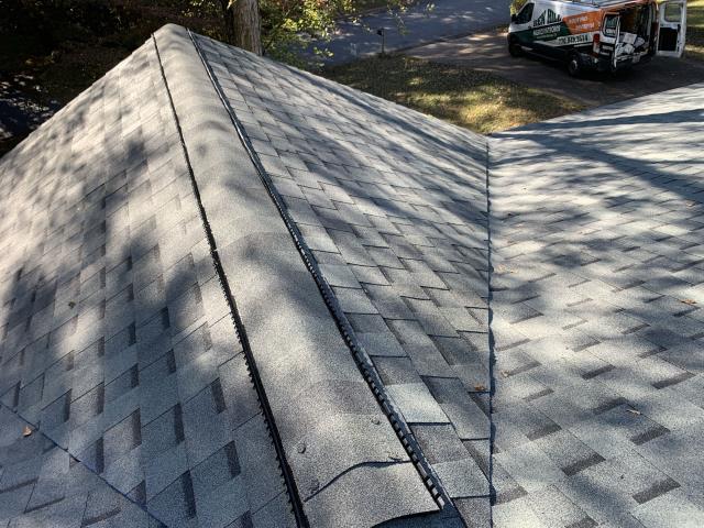 We replaced the roof on a house in Roswell, Ga. 