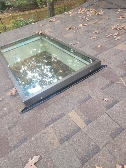 we replaced the roof on a house in Douglasville, Ga. 