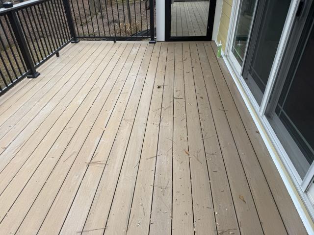 We completed a deck on a house in Roswell, Ga. 