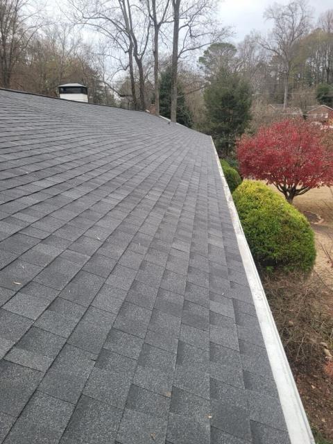 We replaced the roof on a house in Marietta, GA. 