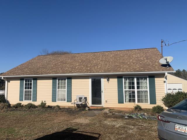 We replaced the roof on a house in Carrollton, Ga. 