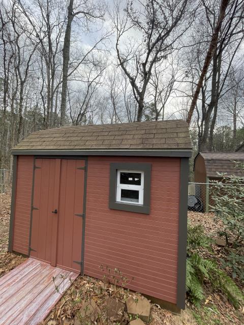 We replaced siding and windows on a house in Dallas, Ga. 