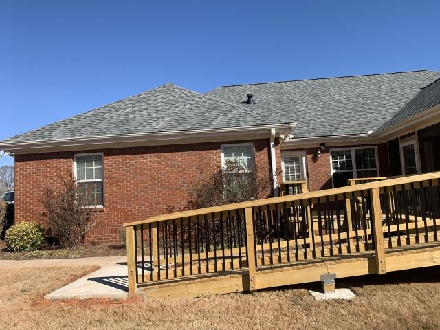 We replaced the roof on a house in McDonough, Ga. 